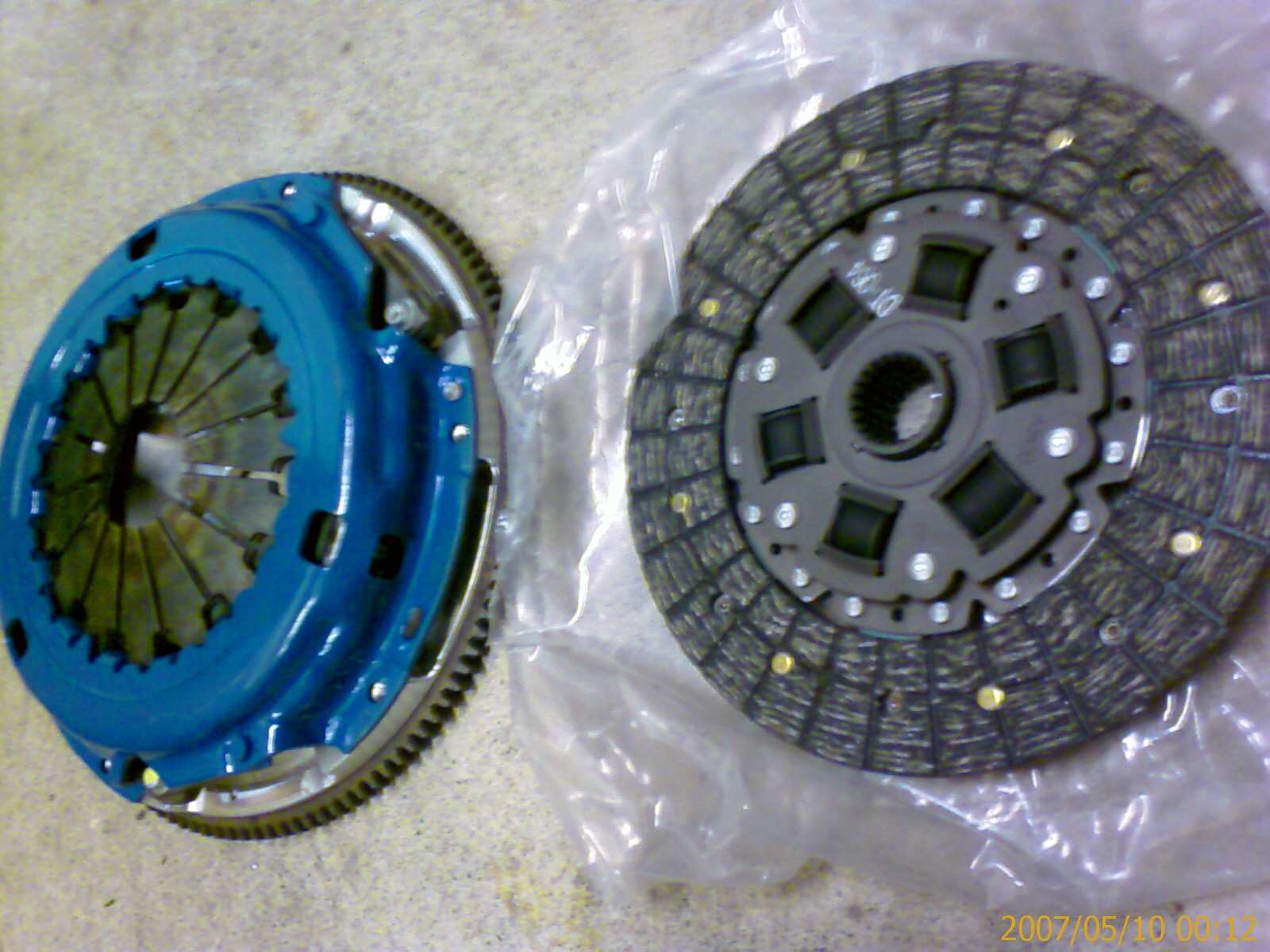 Nye klutsjen og fidanza svinghjul :D