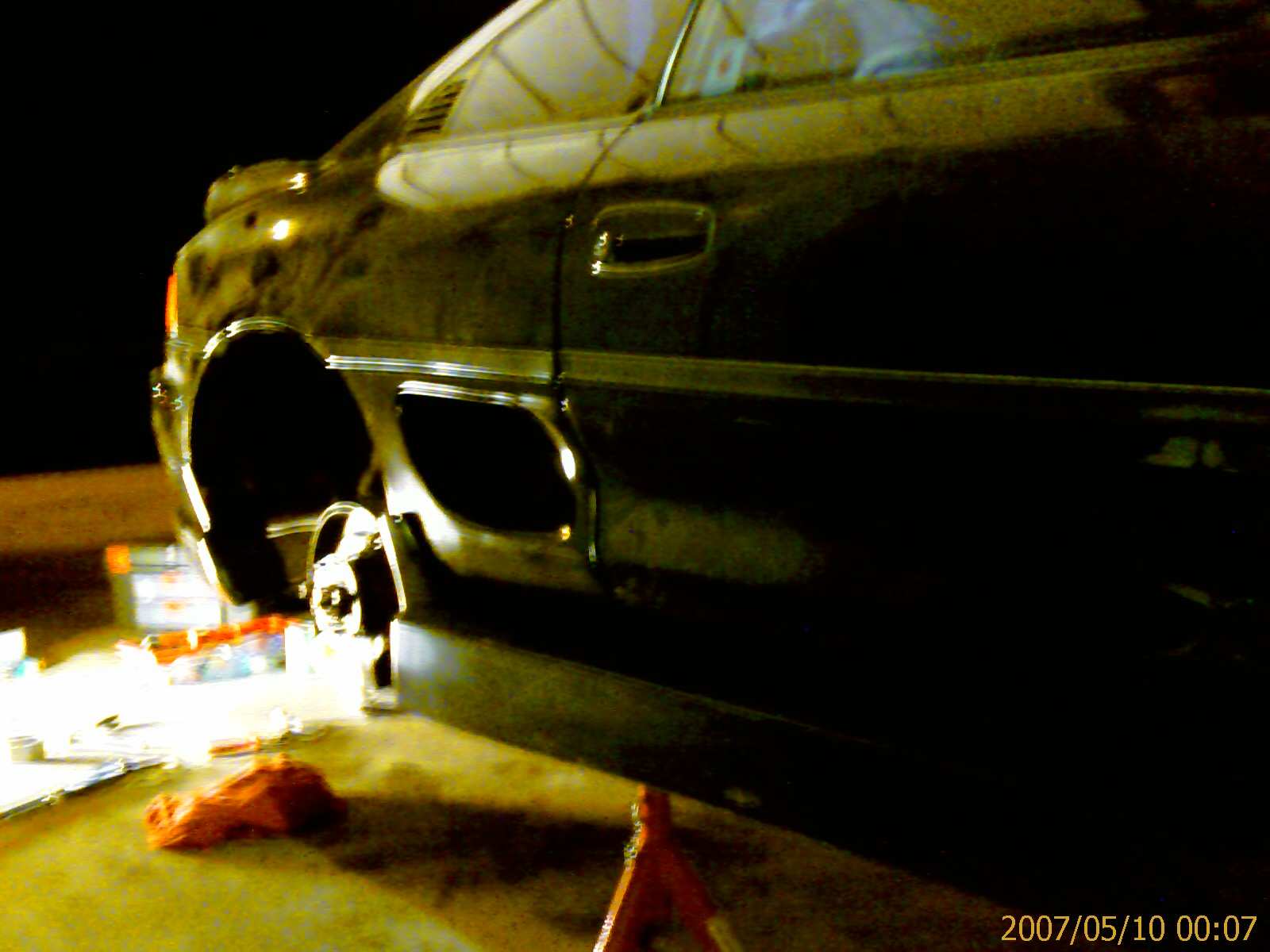 Enda et dårlig bilde av luftinntaket...