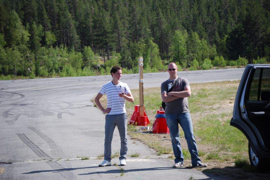 Tidtakern og fotograf