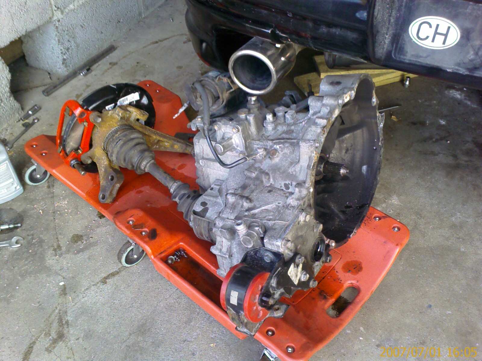 Girkassen endelig ute