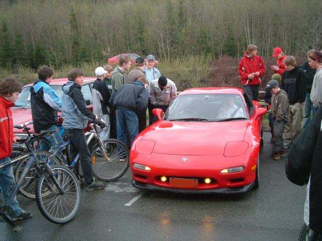 Fikk en del oppmerksomhet...Sammen med Supra`n &amp;amp; Impreza`n :)