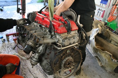 motoren ute..