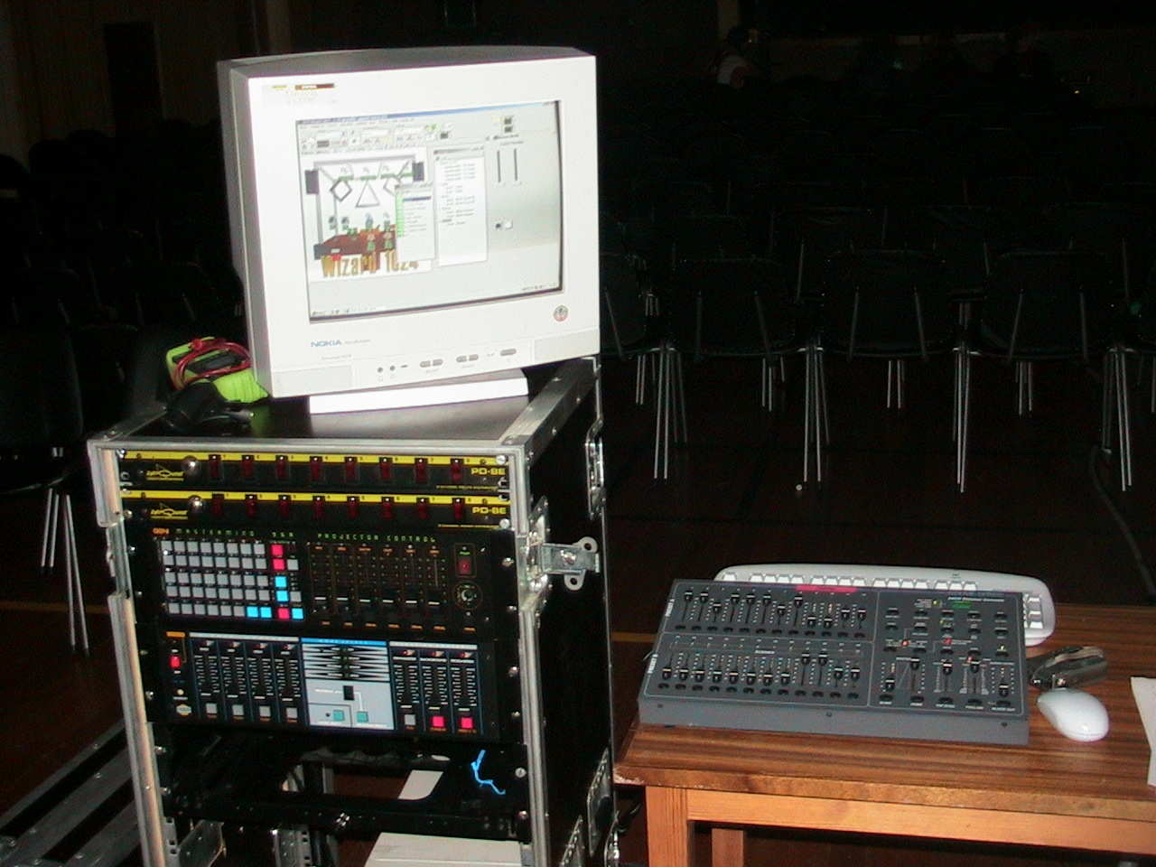 Lysmannens duppeditter, inkludert pc-styring
