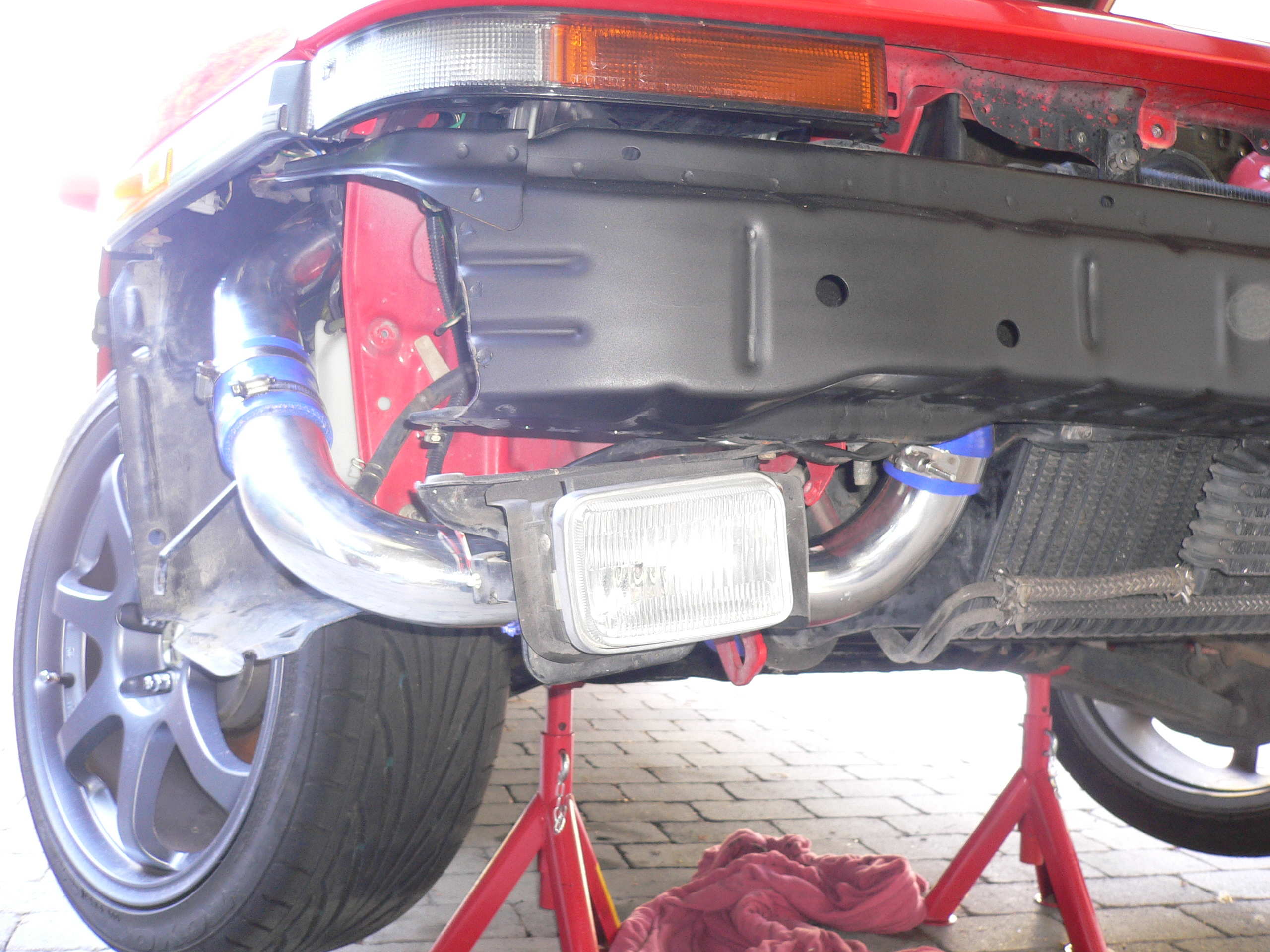 Nytt 2,5&amp;quot; intercoolerrør :)