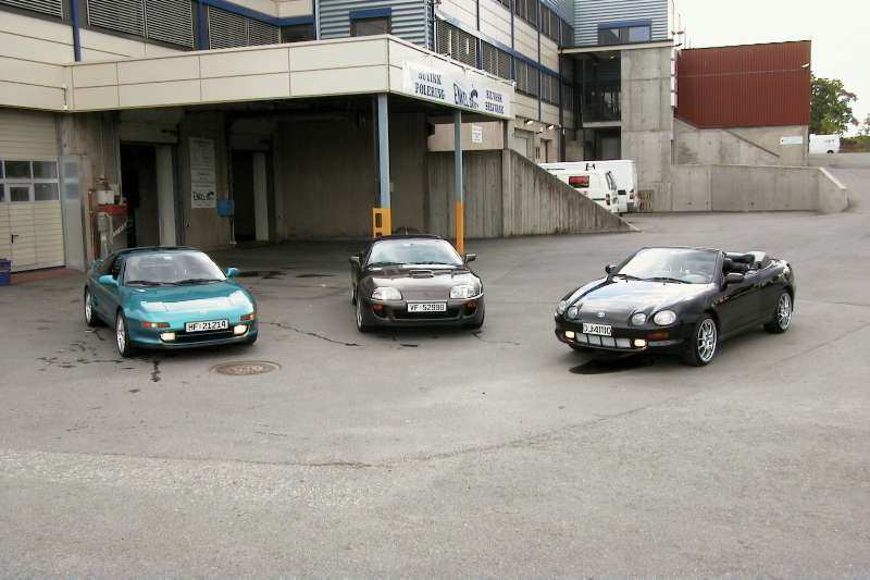 Her er et bilde til....utenfor vaskehallen...