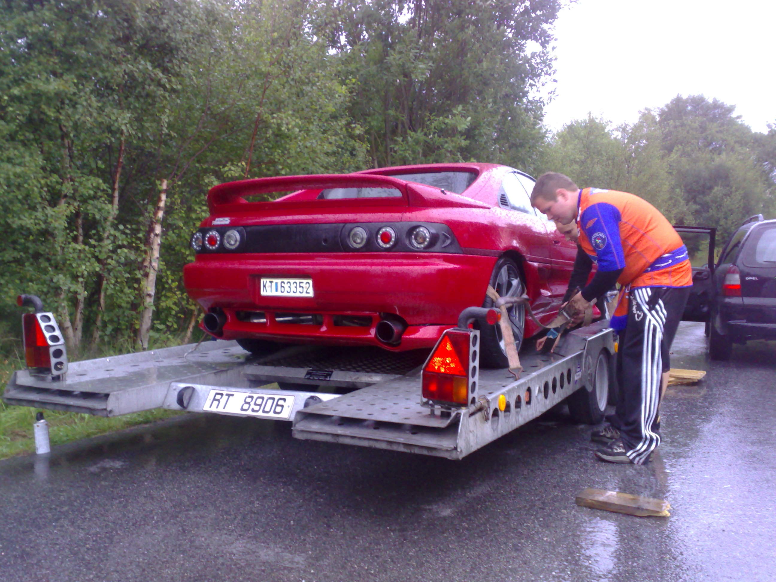 På vei til bjørnstad bil.