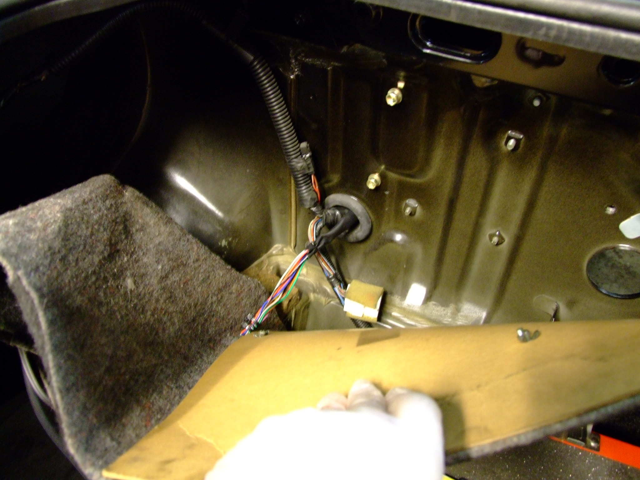 Andreas har begynt å koble ledninger