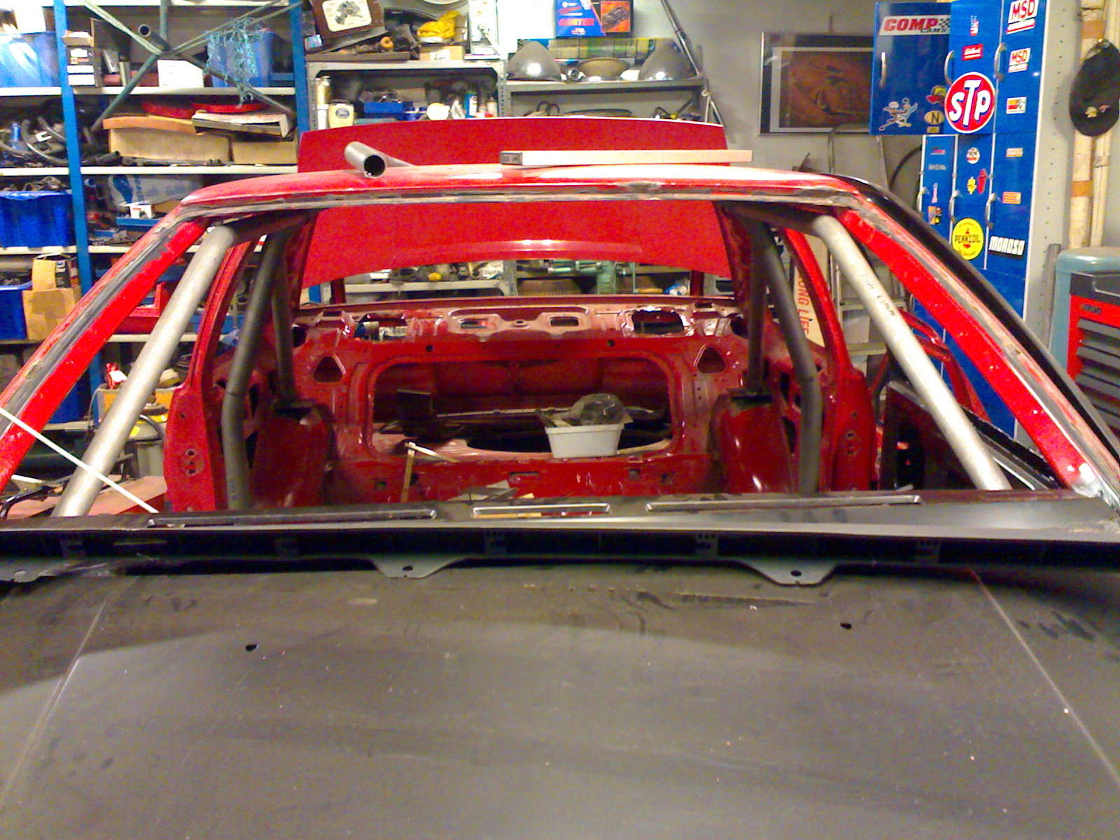 Gammle a-stolpe rør m.Så dårlig til passing at til og med Auto-safe skammet seg.