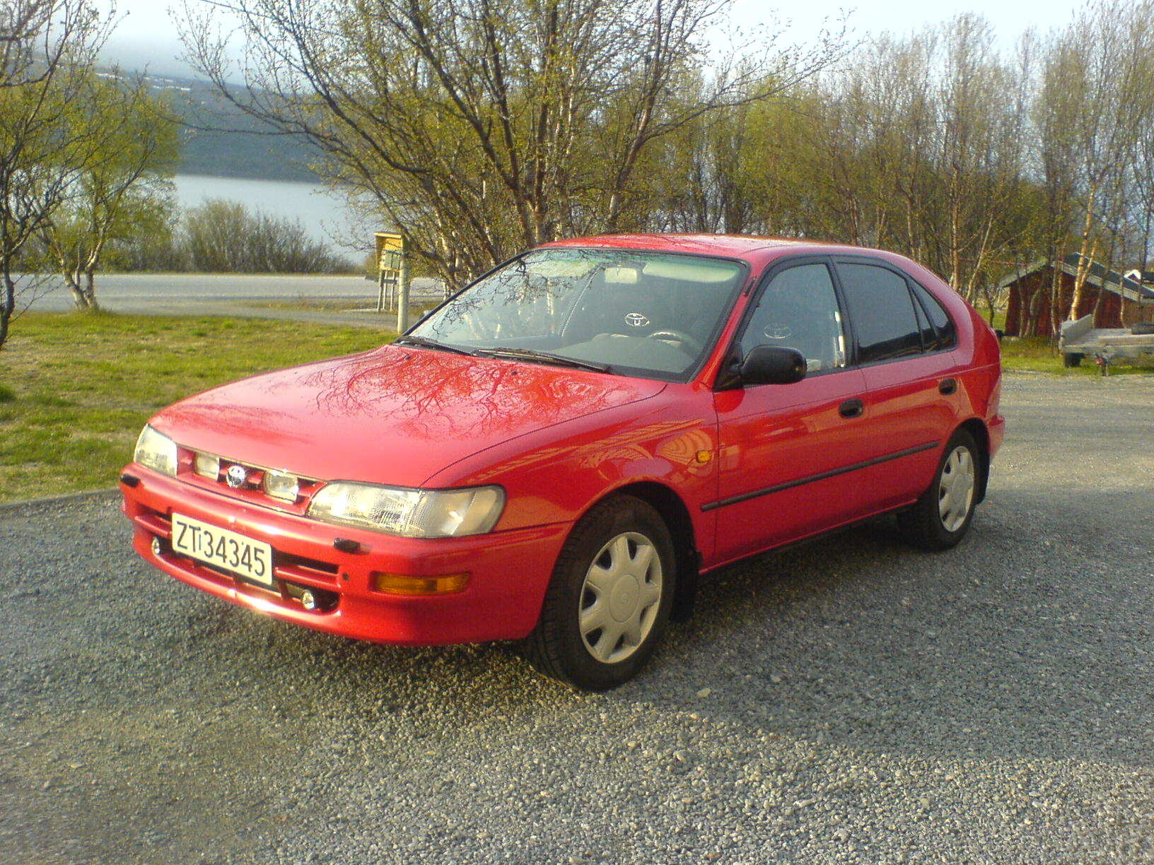 Slik så den ut i sommer :) Da jeg kjøpte den den.