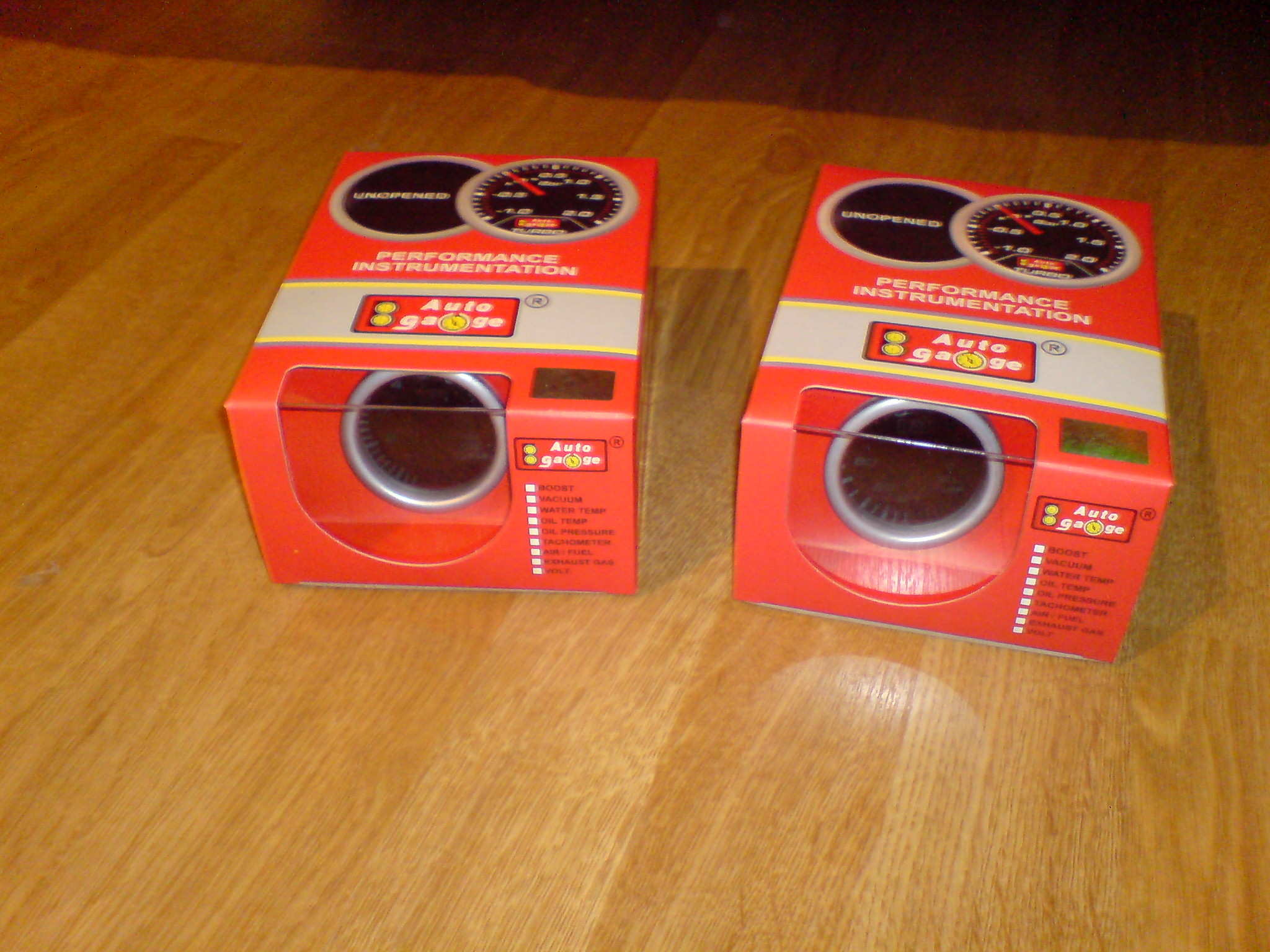 Oljetemp og oljetrykksmåler