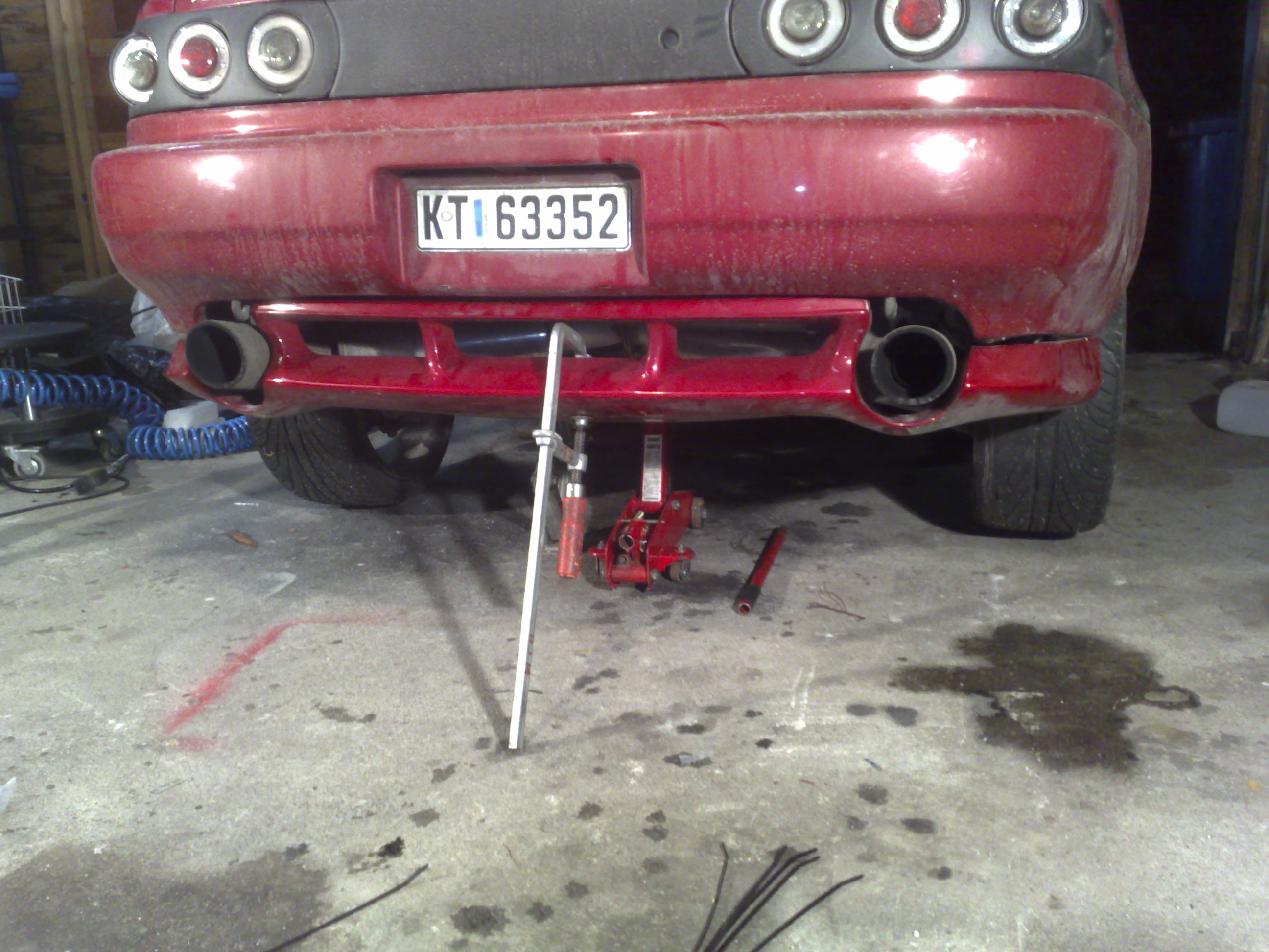 Fikk den boltet på plass igjen til slutt.