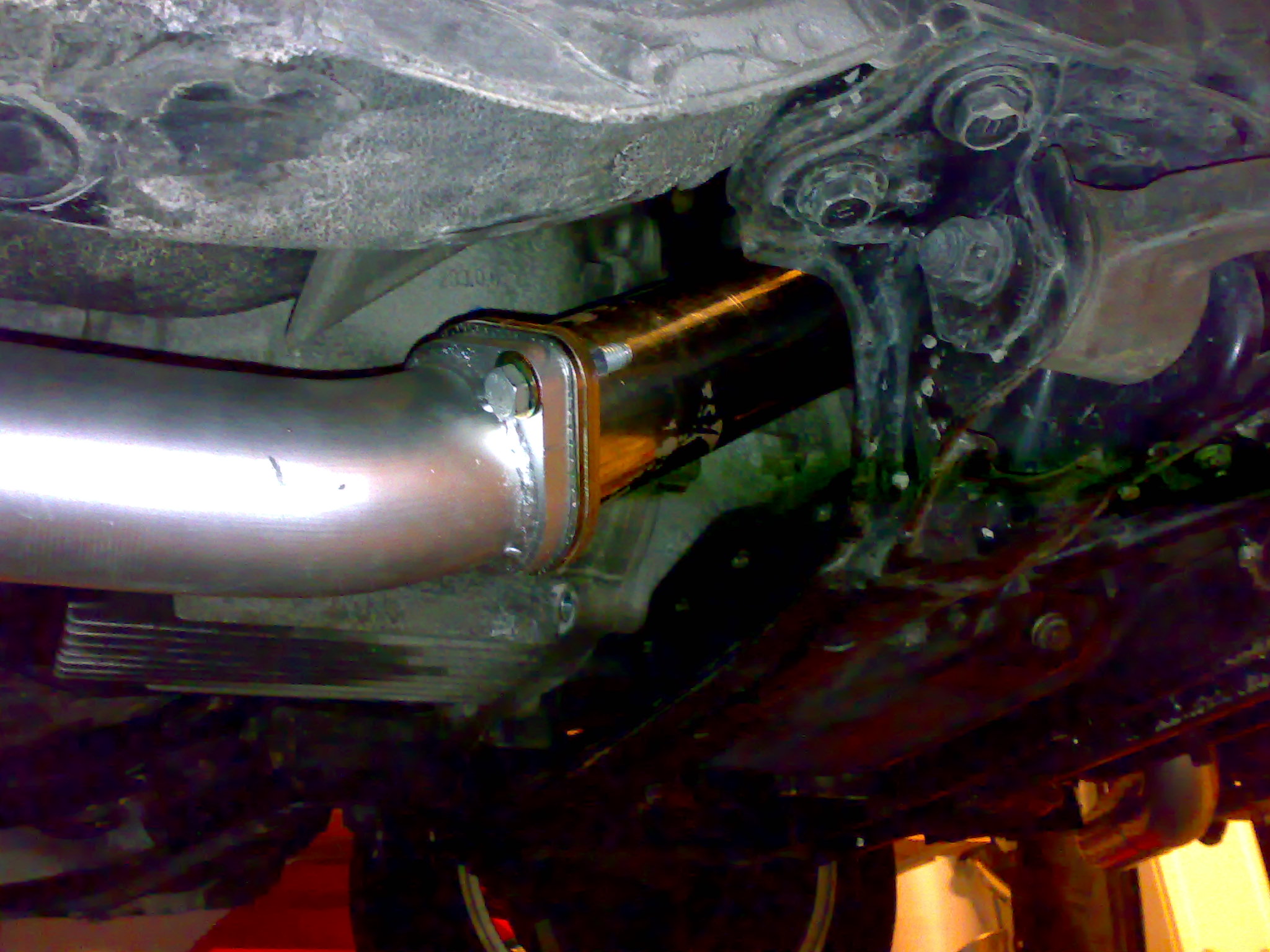 Downpipe/Eksos komplett