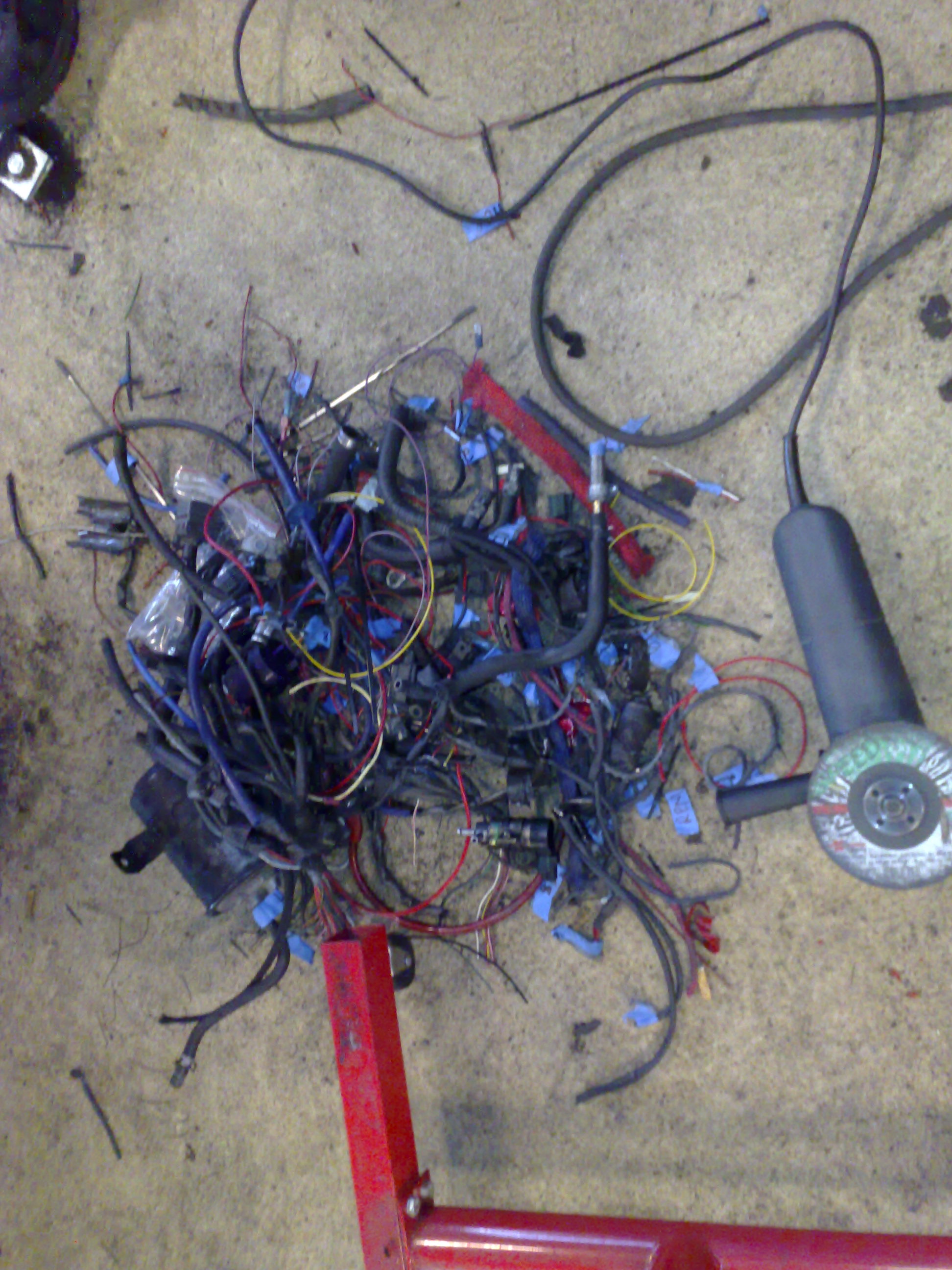 dilldall og Ledninger som er tatt bort.