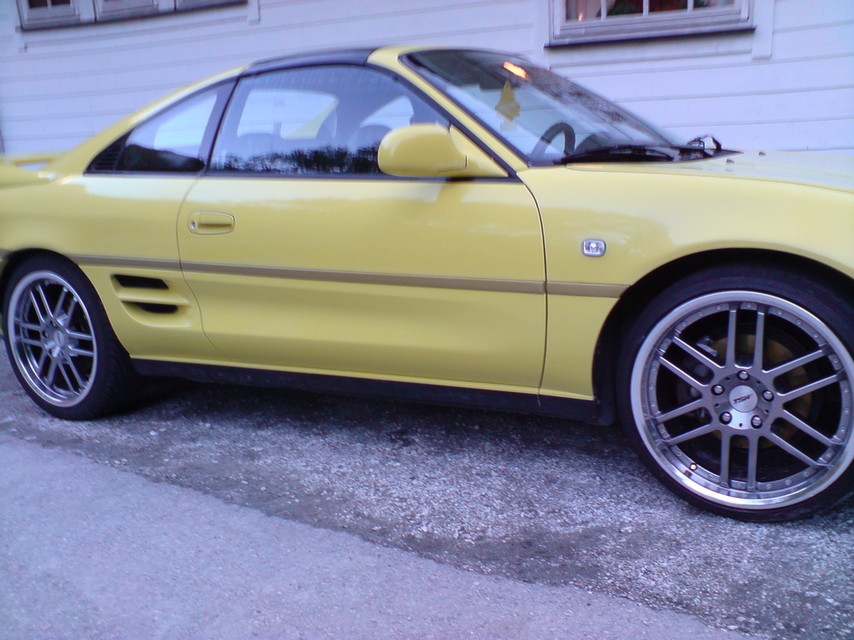 med di nye felgene, MYE bedre enn mine gamle