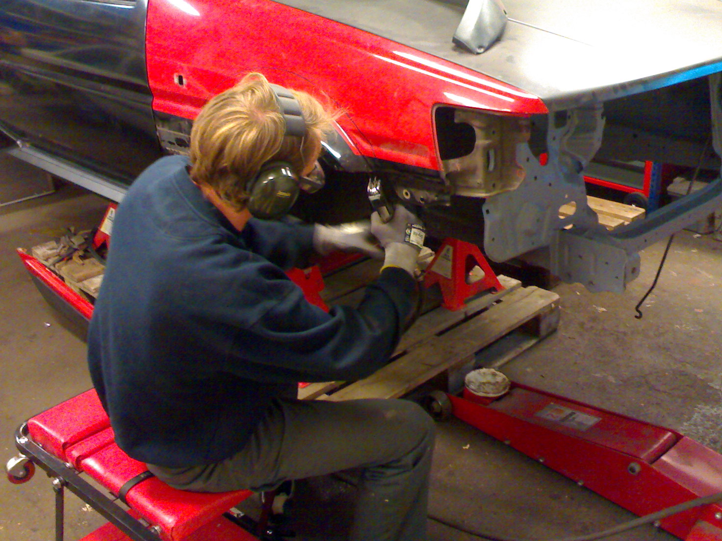 av med gammle hjulbuer