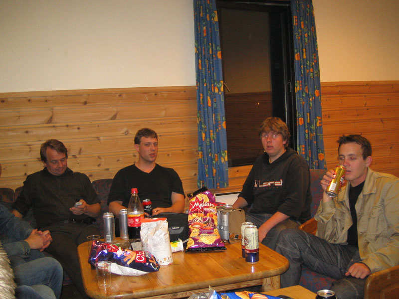 litt sosialt på fredags kvelden....(natten)