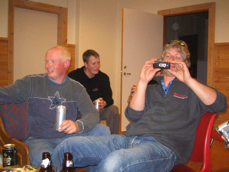 litt sosialt på fredags kvelden....(natten)