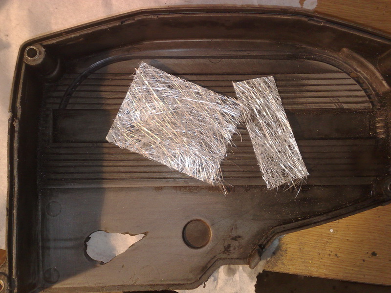 Litt glassfiber fiksing