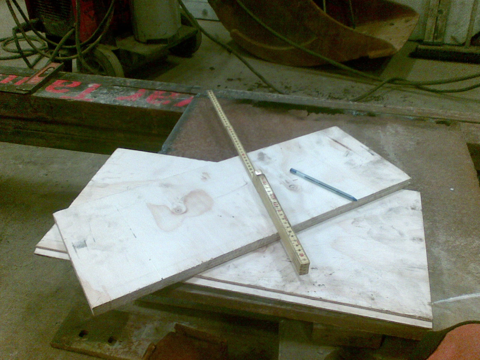 Sånn så det ut i starten ------