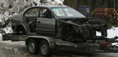 Forfra ferdig nedplukket