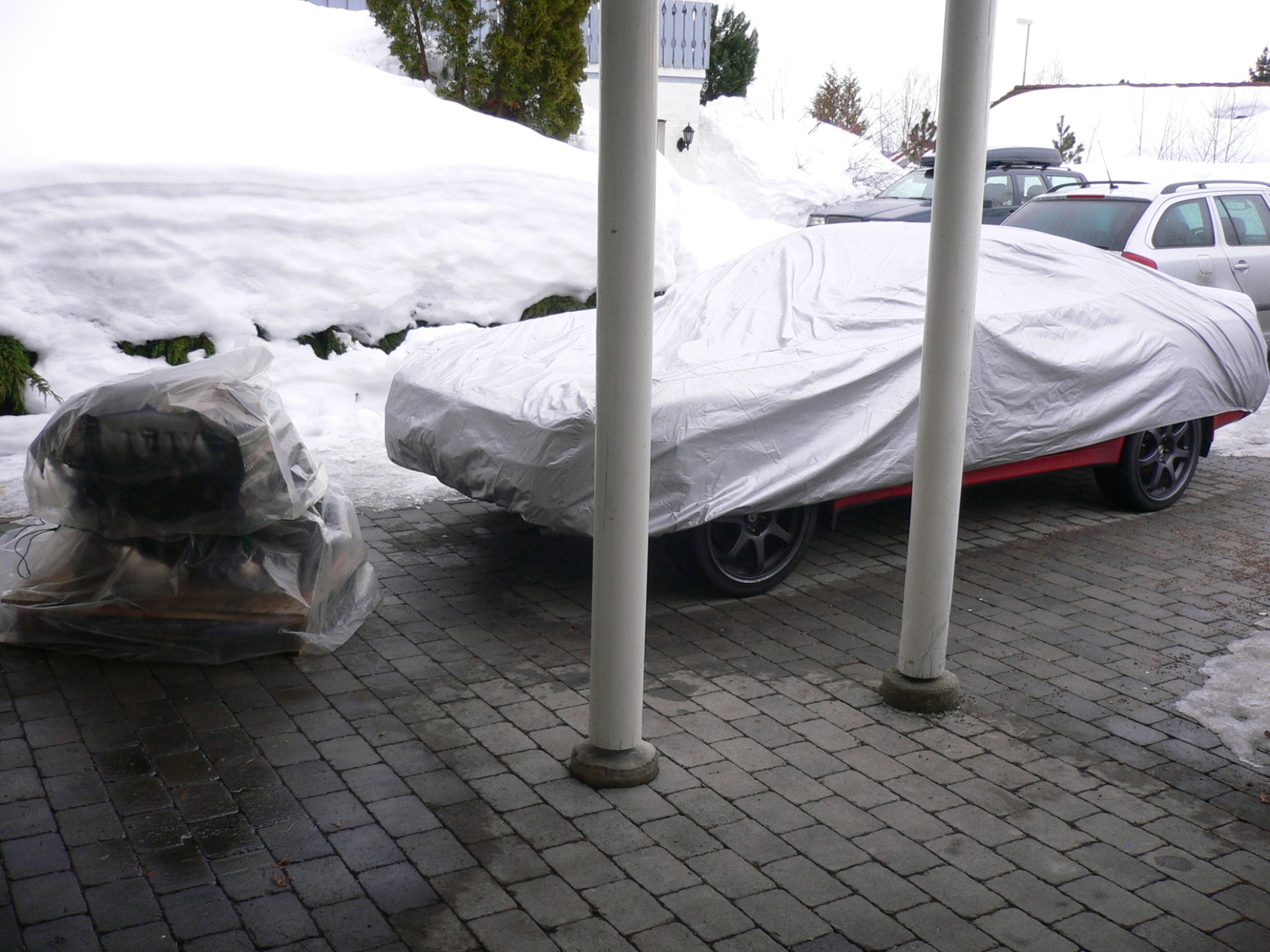 Motor klar til å sendes på lagring :D