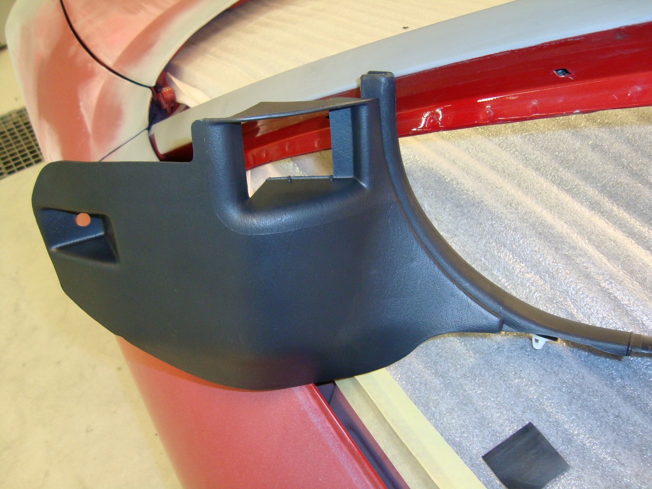 Sparkeplate høyre side.