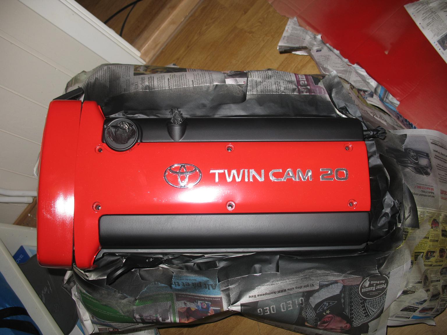 Prøvemontering, blir bra :)