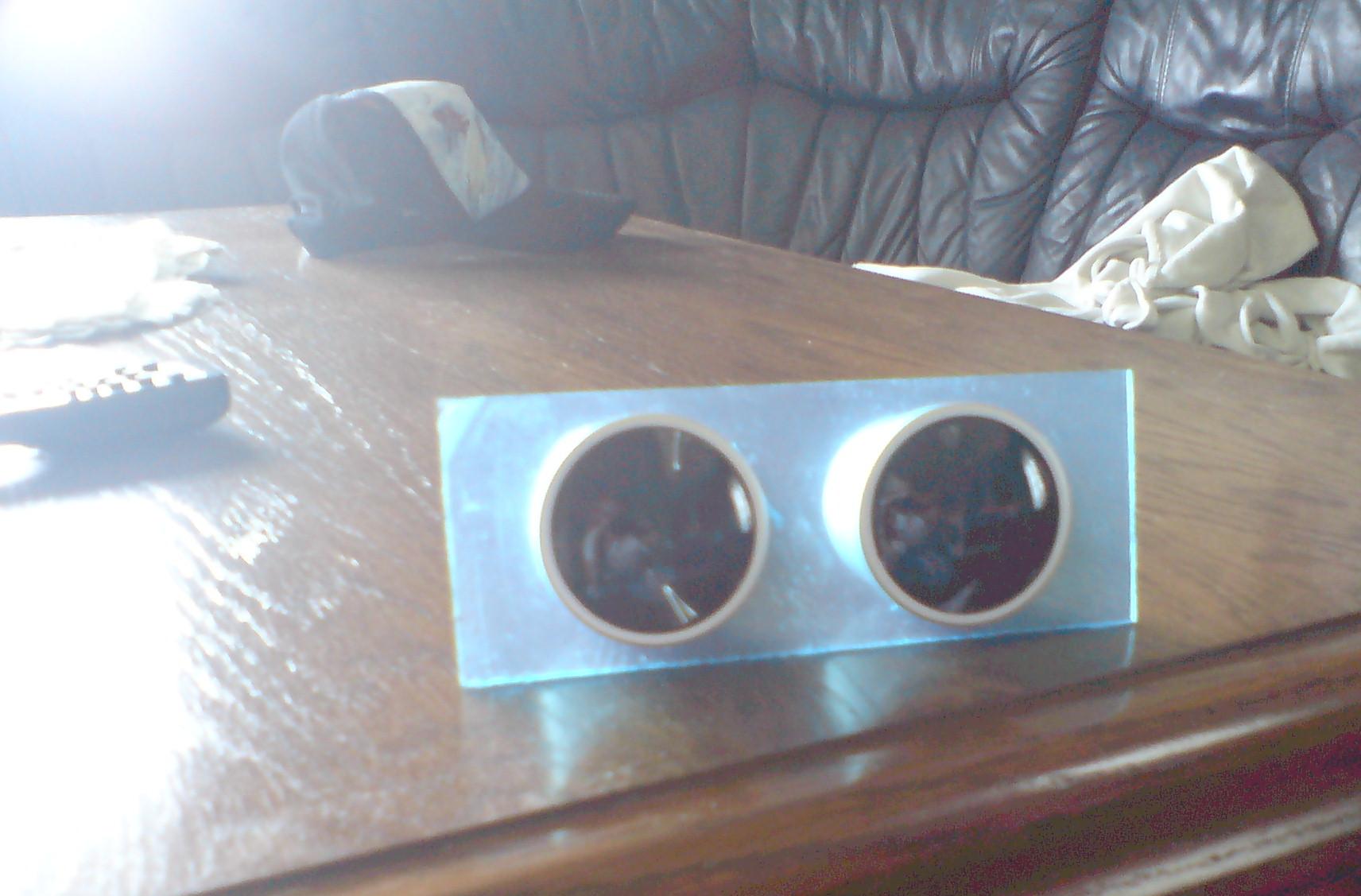 Før soting..det blå er bare beskyttelsesplast..