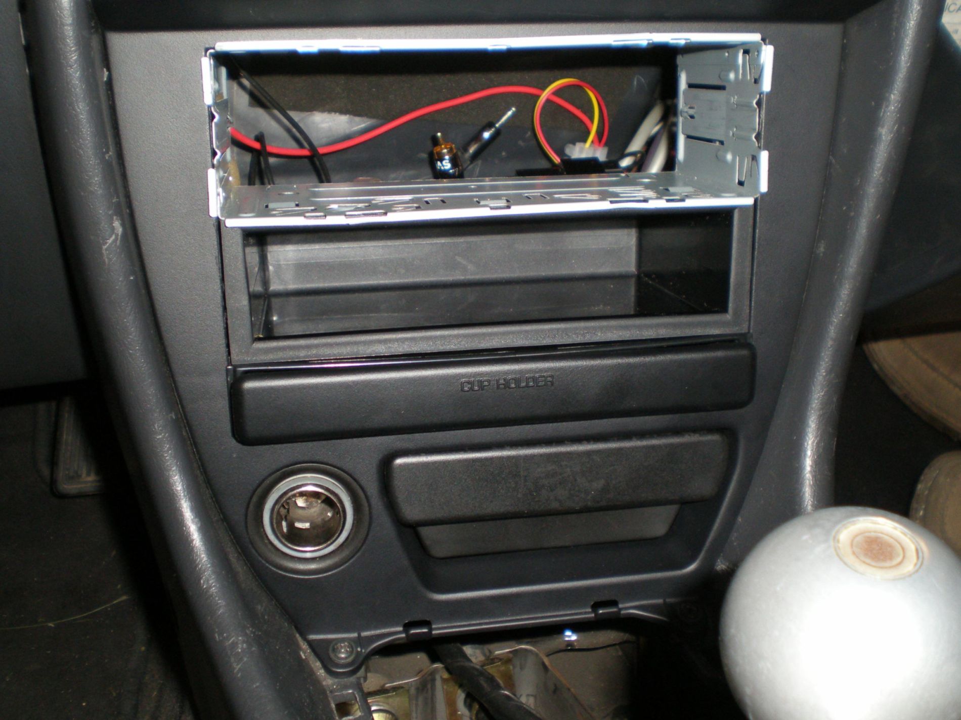 slik ble det under monteringa