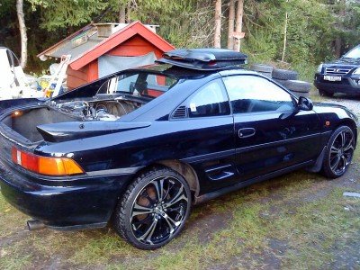 da er bilen på beina igjen :D:D