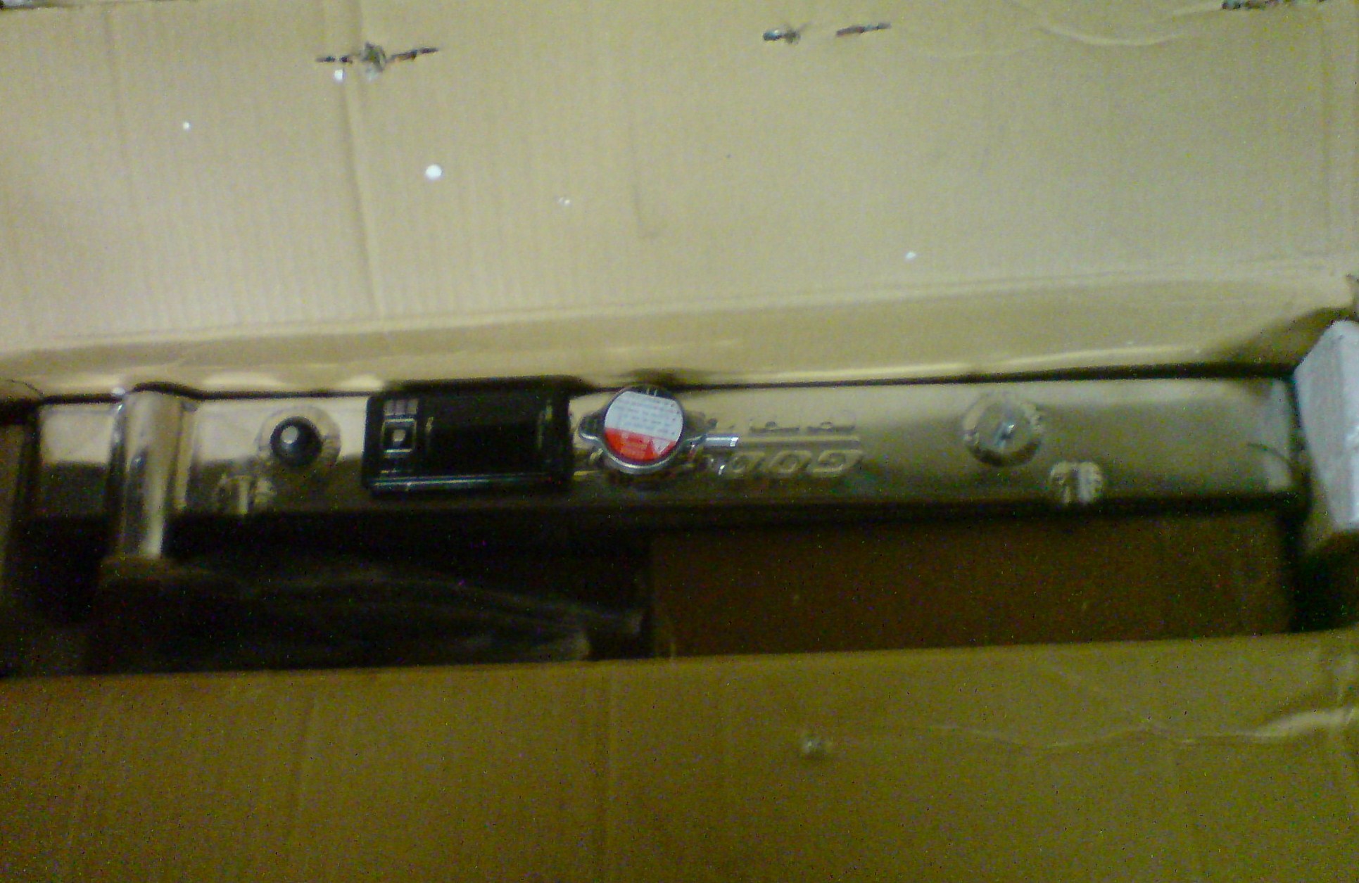 Fikk 52mm radiator + 2x12&quot; vifter for et par dager siden