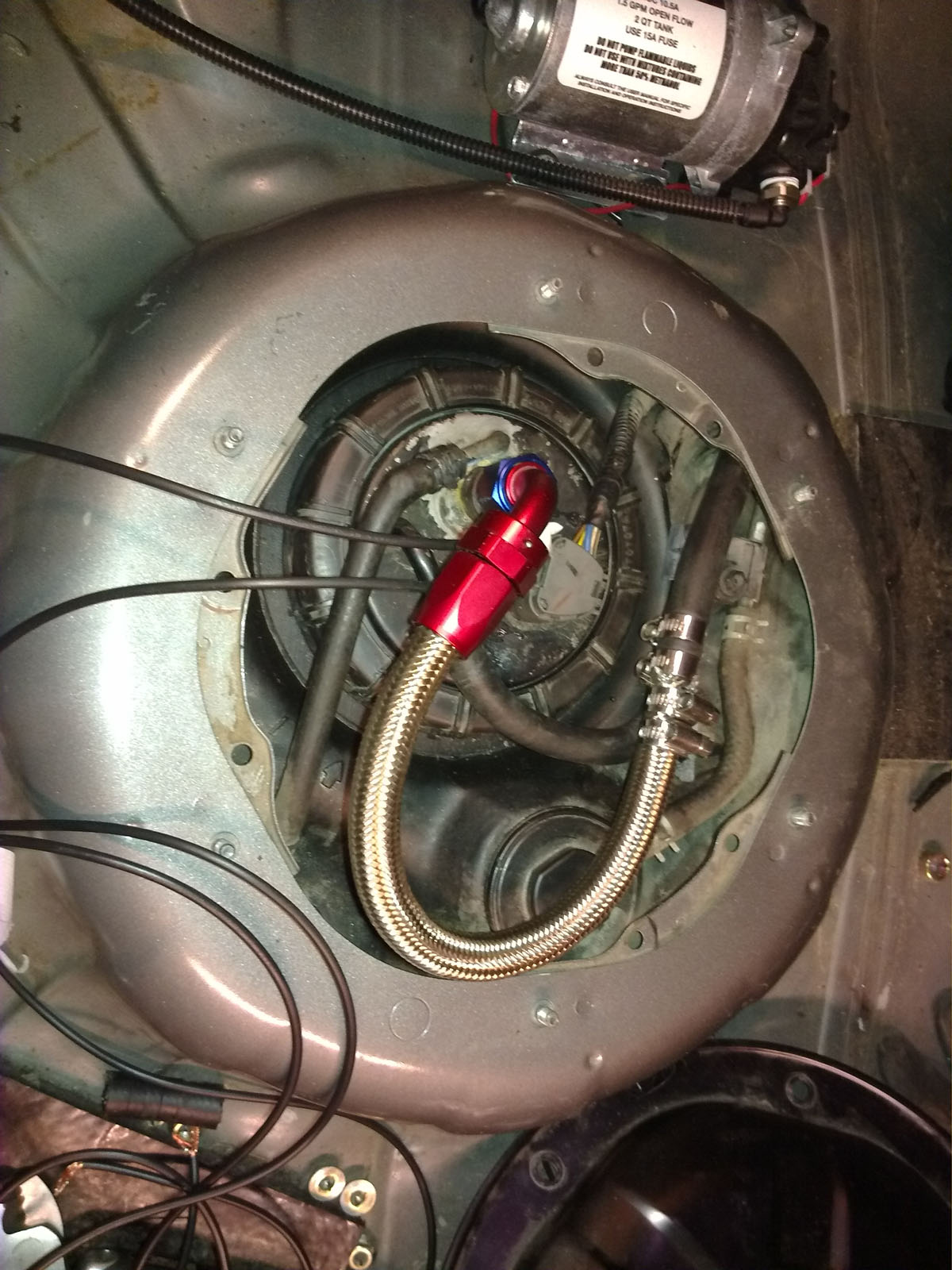 an kobling i steden for banjo for og ha større diameter