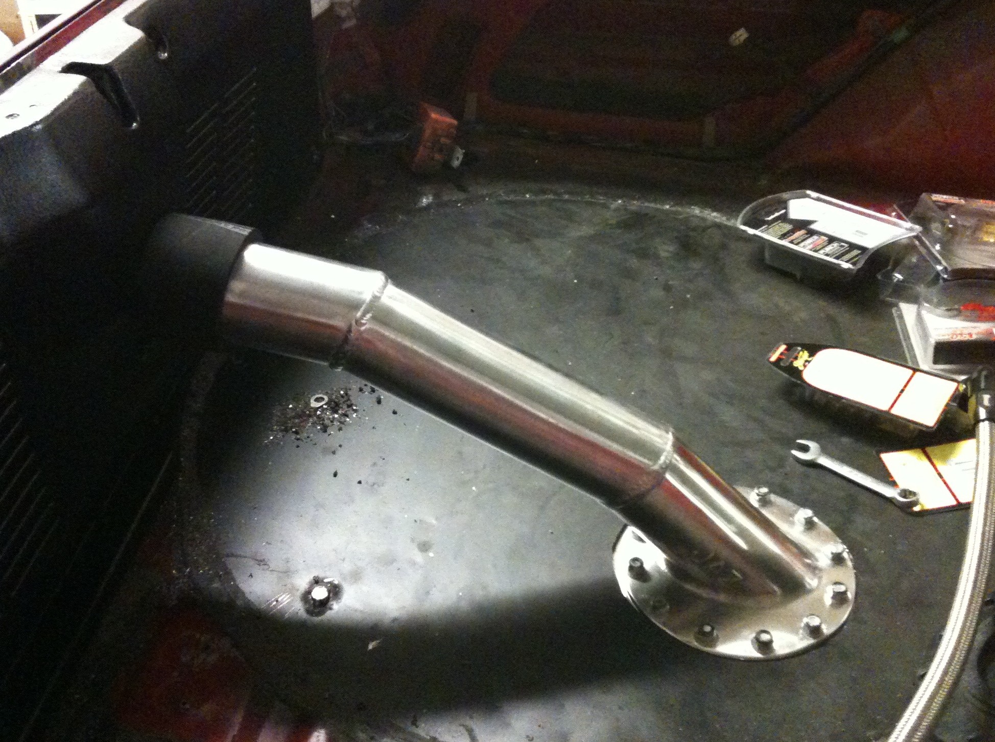 Bensin påfylling fiks ferdig