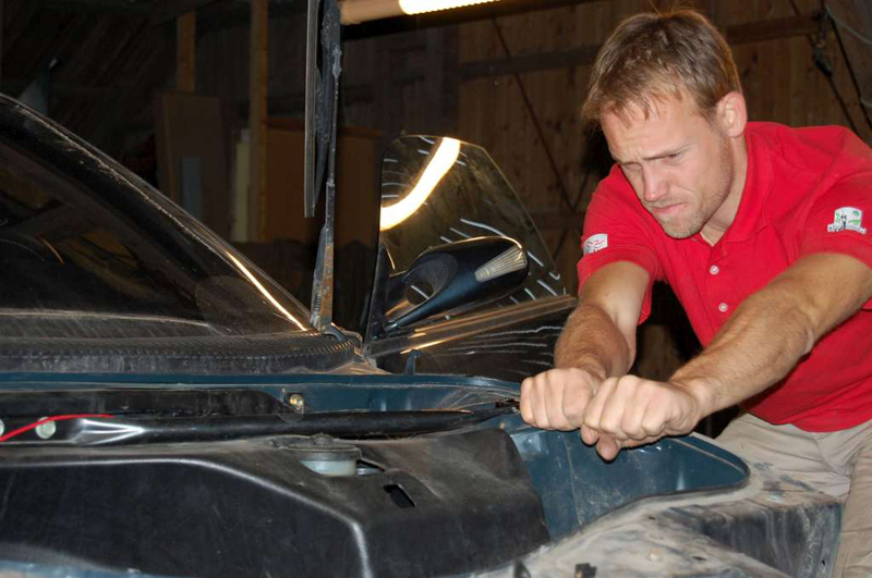 Noen av boltene var fryktelig harde og få av...