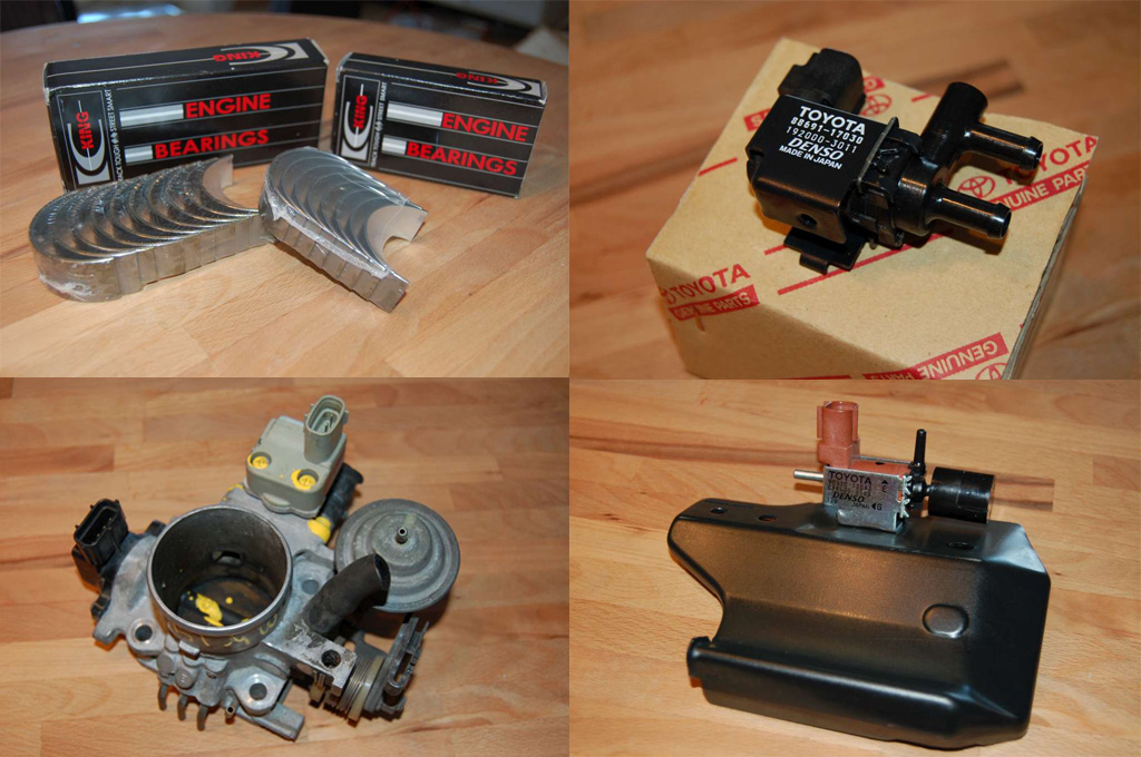 King Bearings til veiva/rådene / Enda en sensor! / Nytt &quot;spjeld&quot; / Og enda en sensor...