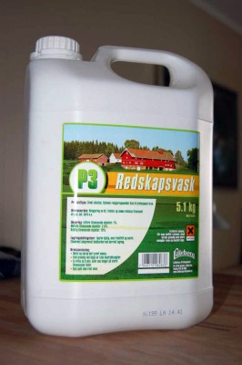 Redskapsvask - husk å bruke hansker...