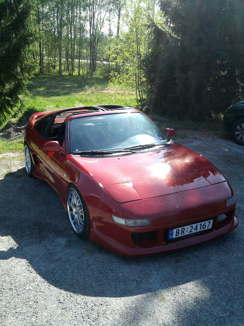 Her ser man faktisk litt av flake-effekten