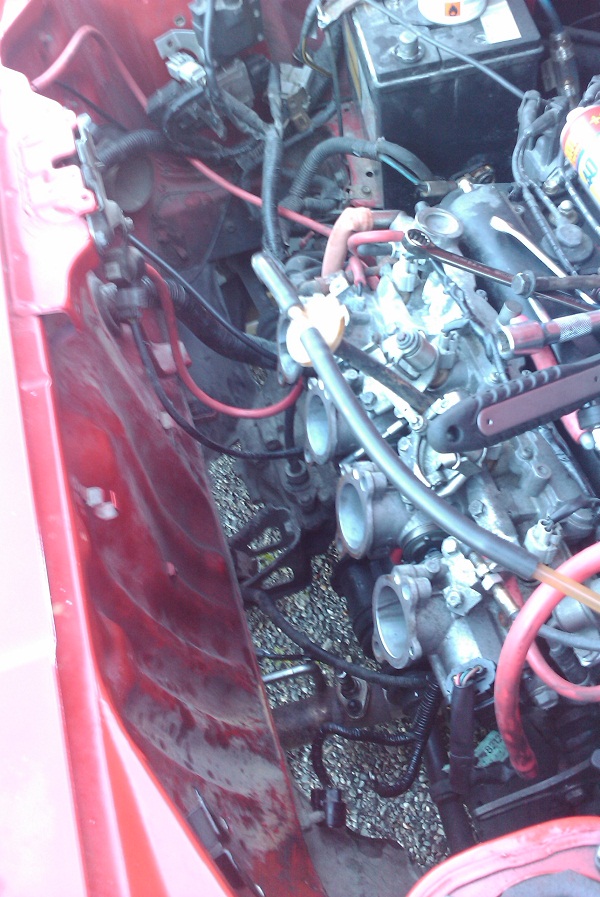 Bytte av dynamo, oppkobling av Lambda og Justering av tomgangsventil