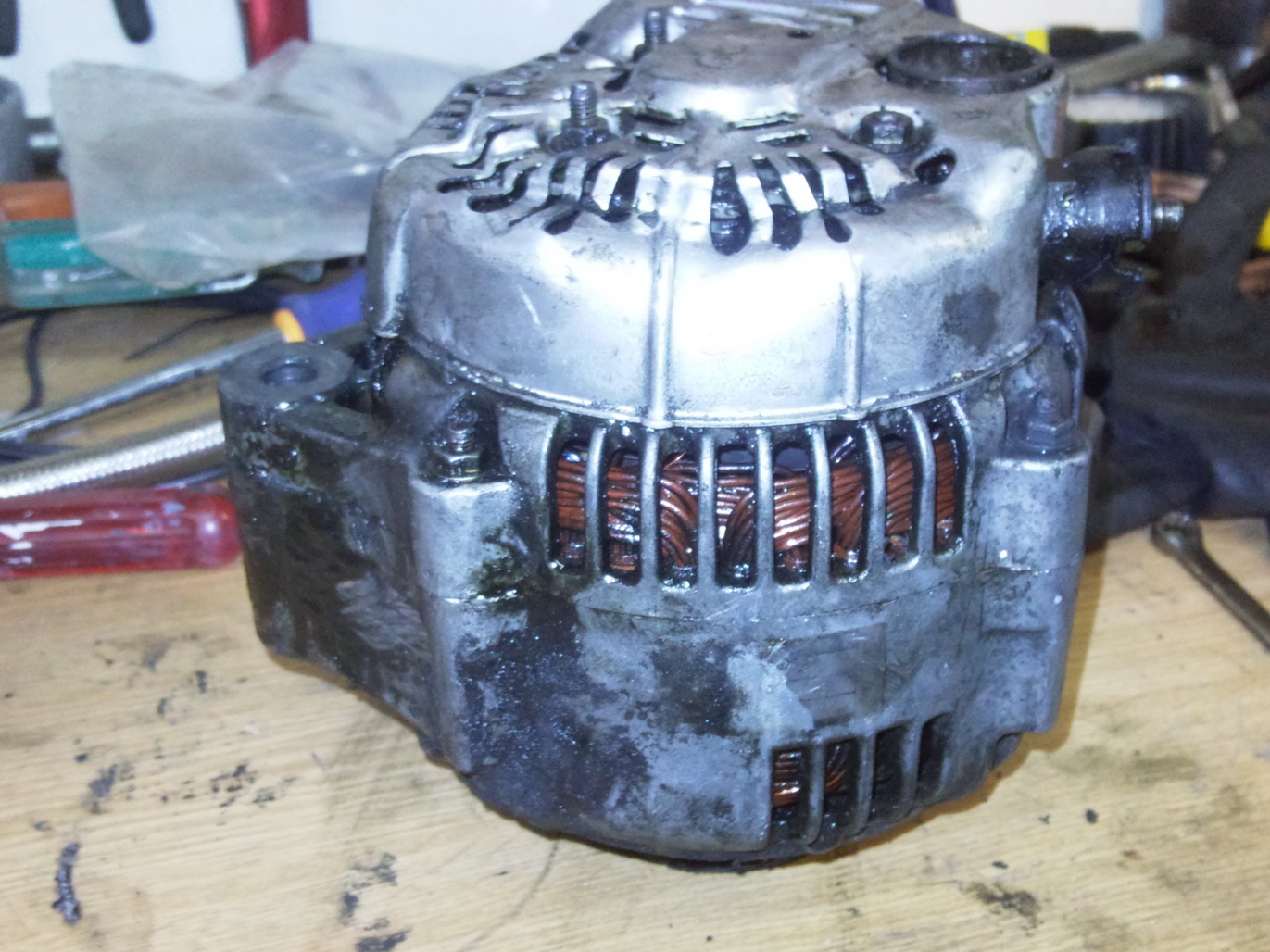 ut med dynamo som har tatt kvelden. Ny er på vei.