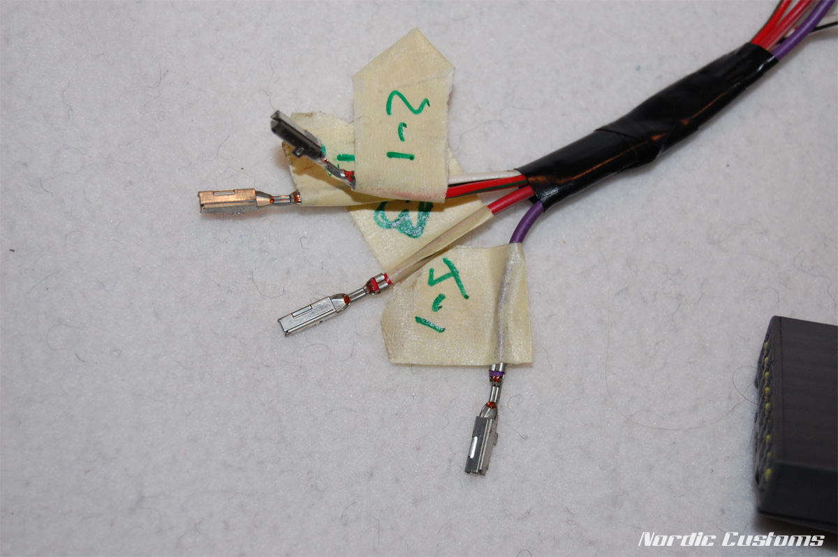 Merking av originalt ledningsnett