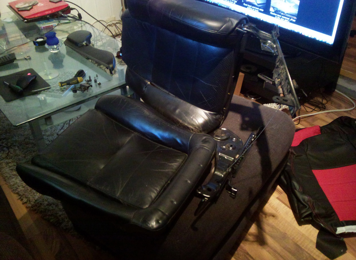 Så begynner demonteringen