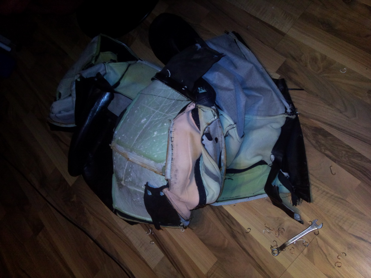 Det gamle skinnet er av.. :)