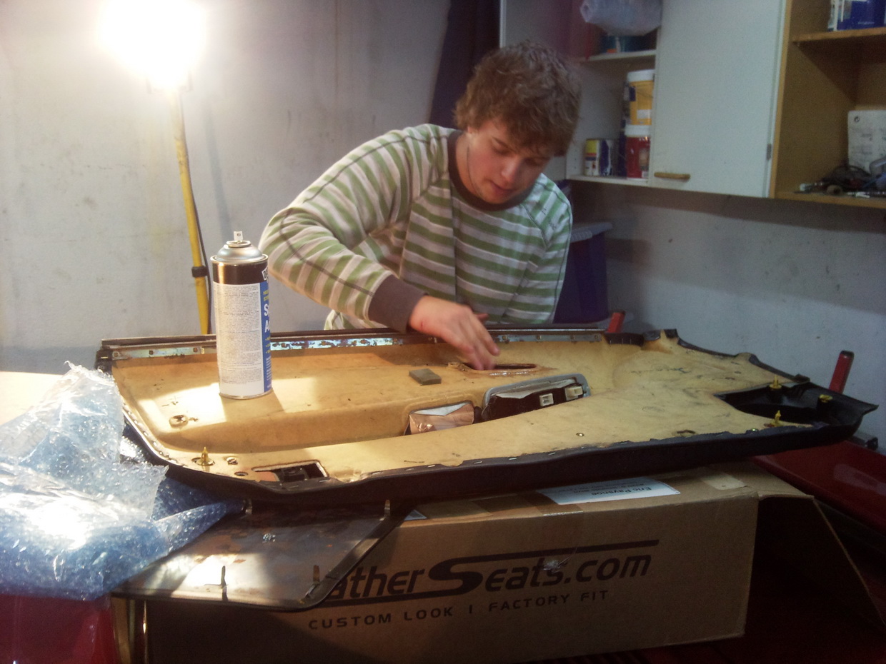 Fikk hjelp av Torgeir som tok ene siden mens jeg tok andre. Dette sparte meg en del tid! :)