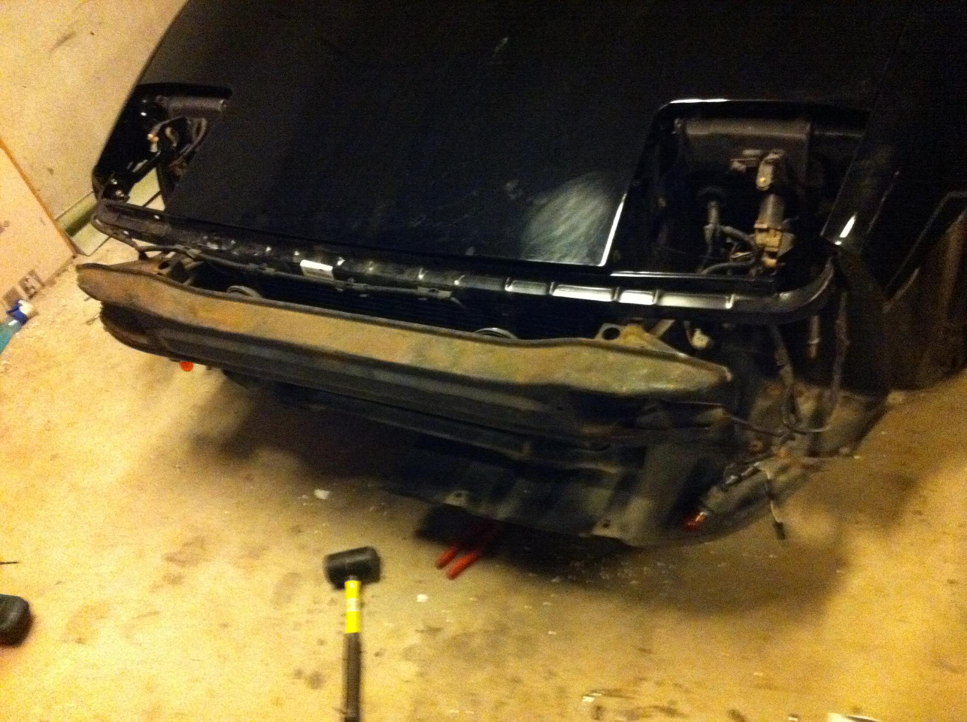 Den trengte virkelig en ned pussing