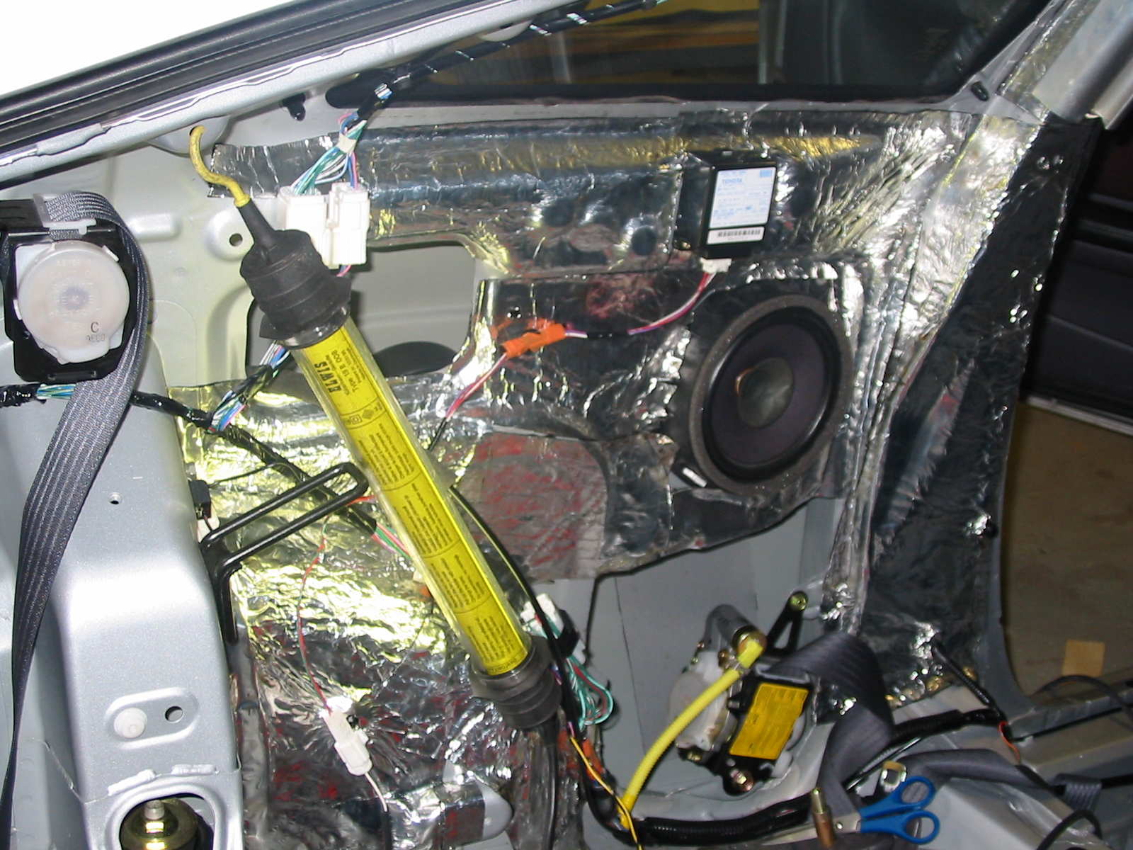 So far so good, dobbelt lag over hjulbuene