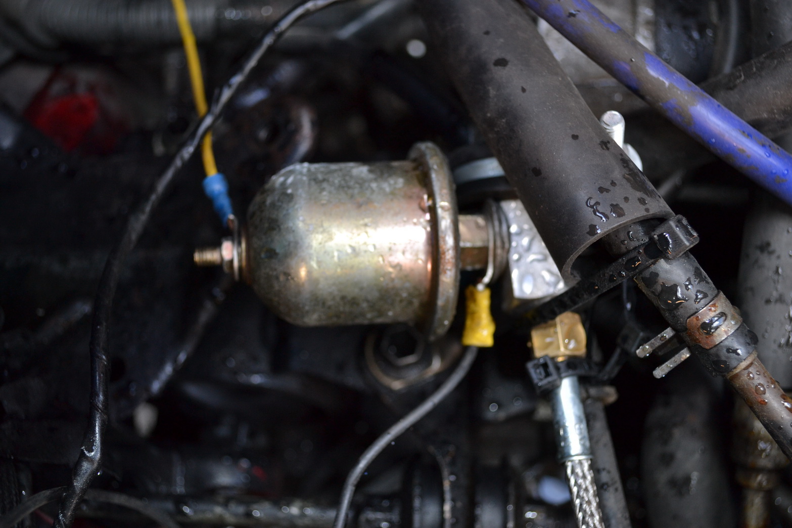 orginal og uorginal oljetrykksgiver (sensor).