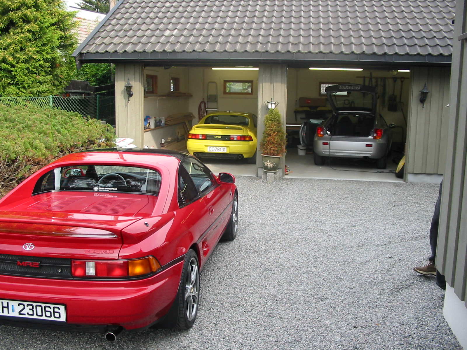 Litt nærmere, kan knapt se Kake bak husveggen, fotosky jævel!:P