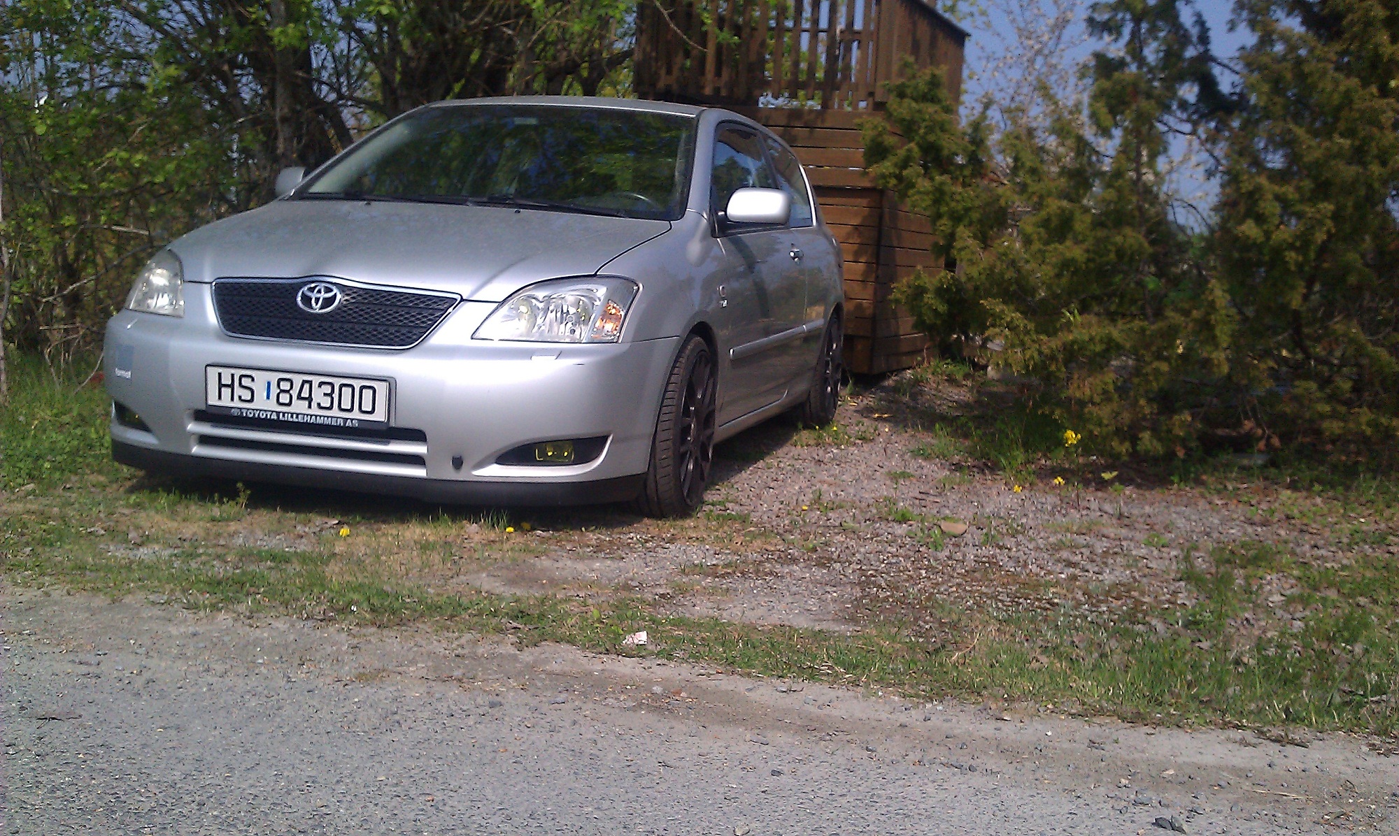 bilde før griller er lakkert