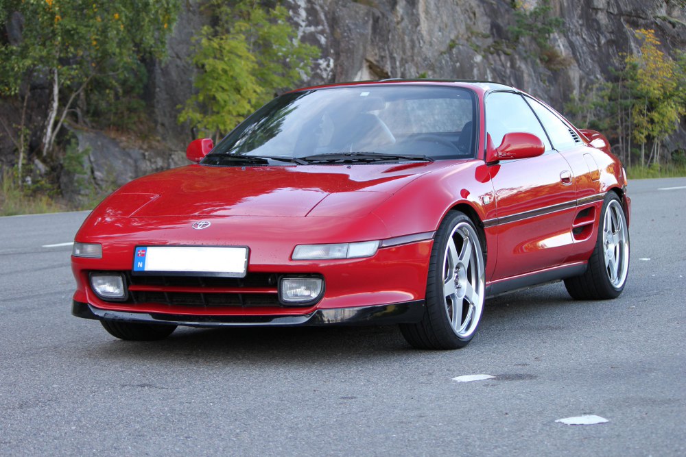 Bilen som skal males