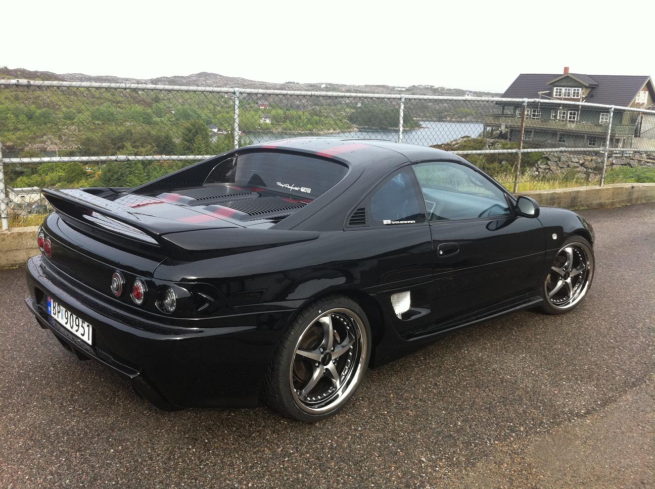 her er bilen klar for vårmønstring :)